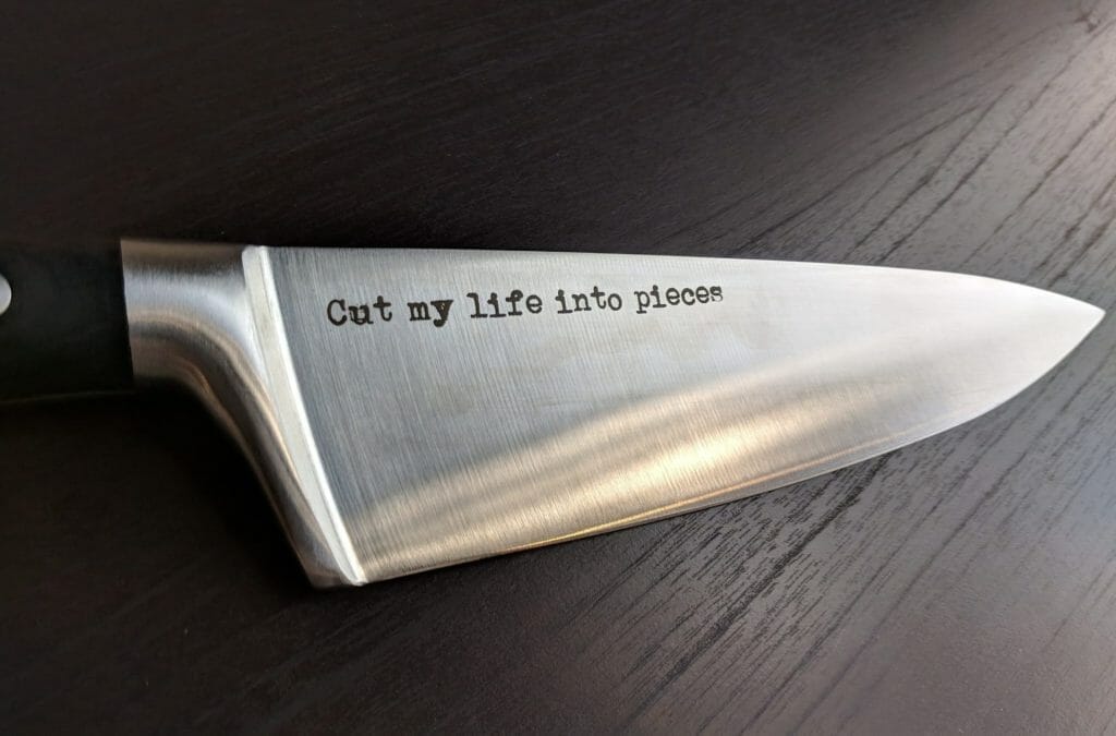 Engraving Coated Stainless Steel with a Glowforge