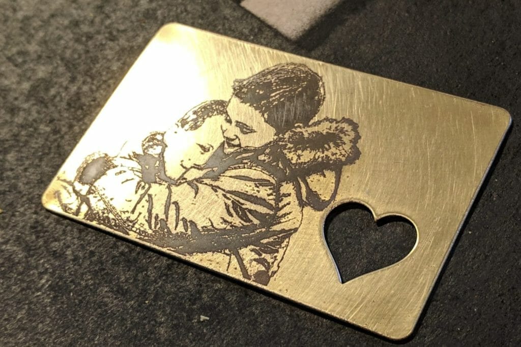 Engraving Stainless Steel with a Glowforge