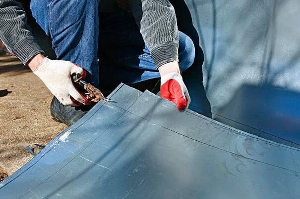 Cutting technique for cut stainless steel sheet