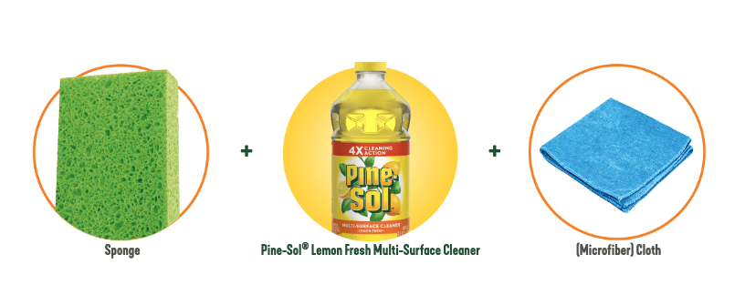 Pine Sol on Stainless Steel