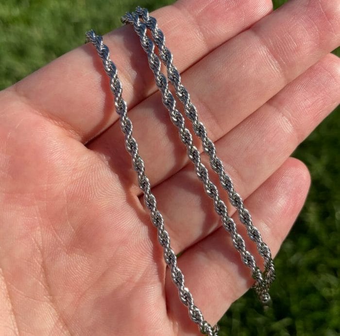 3mm Stainless Steel Rope Chain An Alternative Option