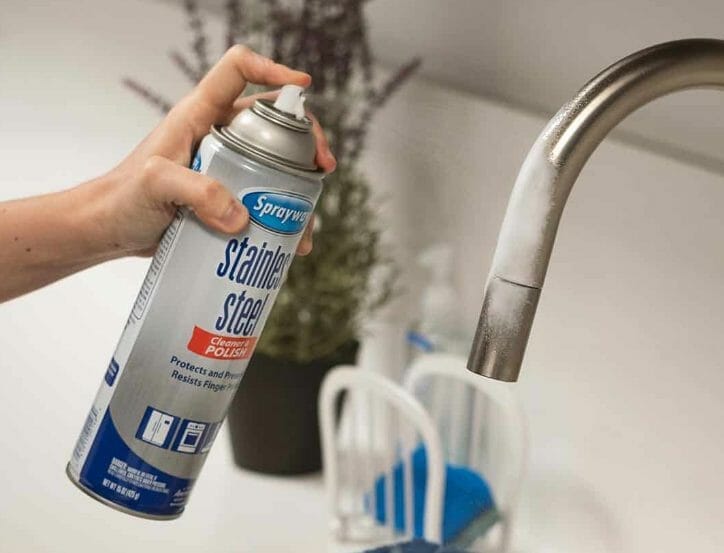 Get Spotless Stainless Steel with Sprayway Oil-Based Cleaner