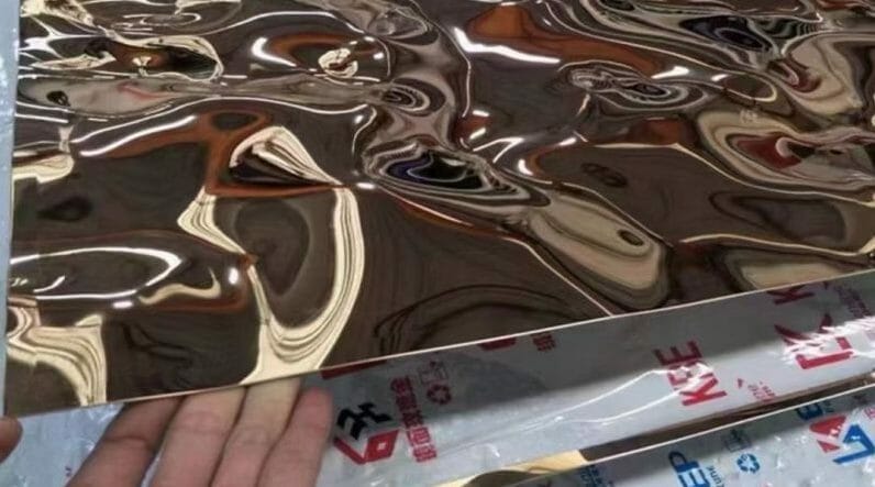 How to Cut Water Ripple Stainless Steel Sheet