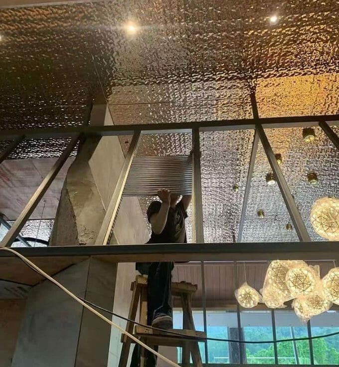 How to Install Water Ripple Stainless Steel Sheet