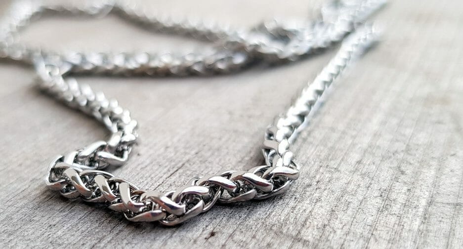 How to Style a Men's Wheat Chain Stainless Steel Necklace