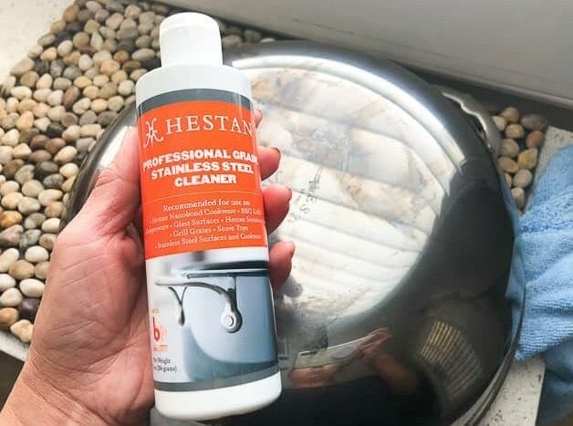 How to Use Hestan's Professional Stainless-Steel Cleaner