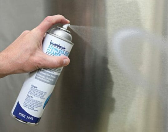 How to Use Sprayway Oil-Based Stainless Steel Cleaner