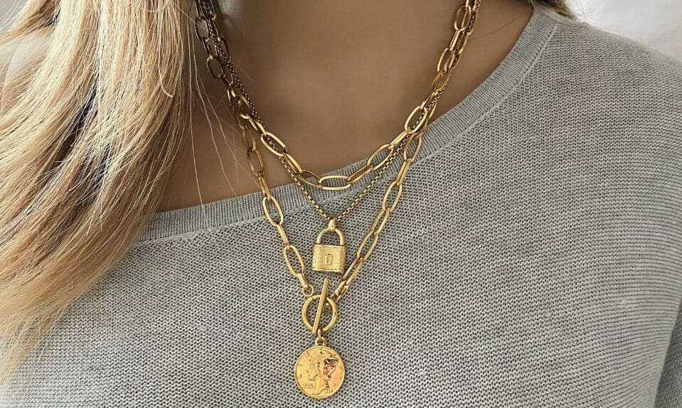 Ion Plated Stainless Steel Jewelry for Women