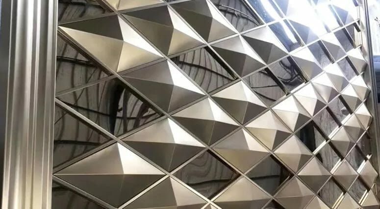 Mirror Stainless Steel Sheet Metal Finish