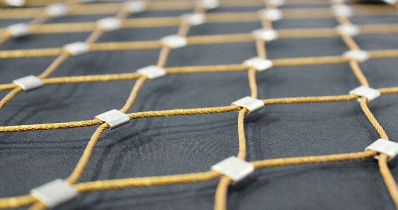 Nylon-Coated Stainless Steel Cable Mesh