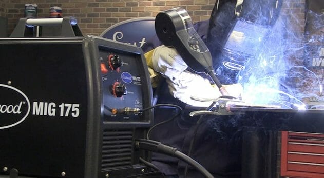 Prepping the Stainless Steel for MIG Welding