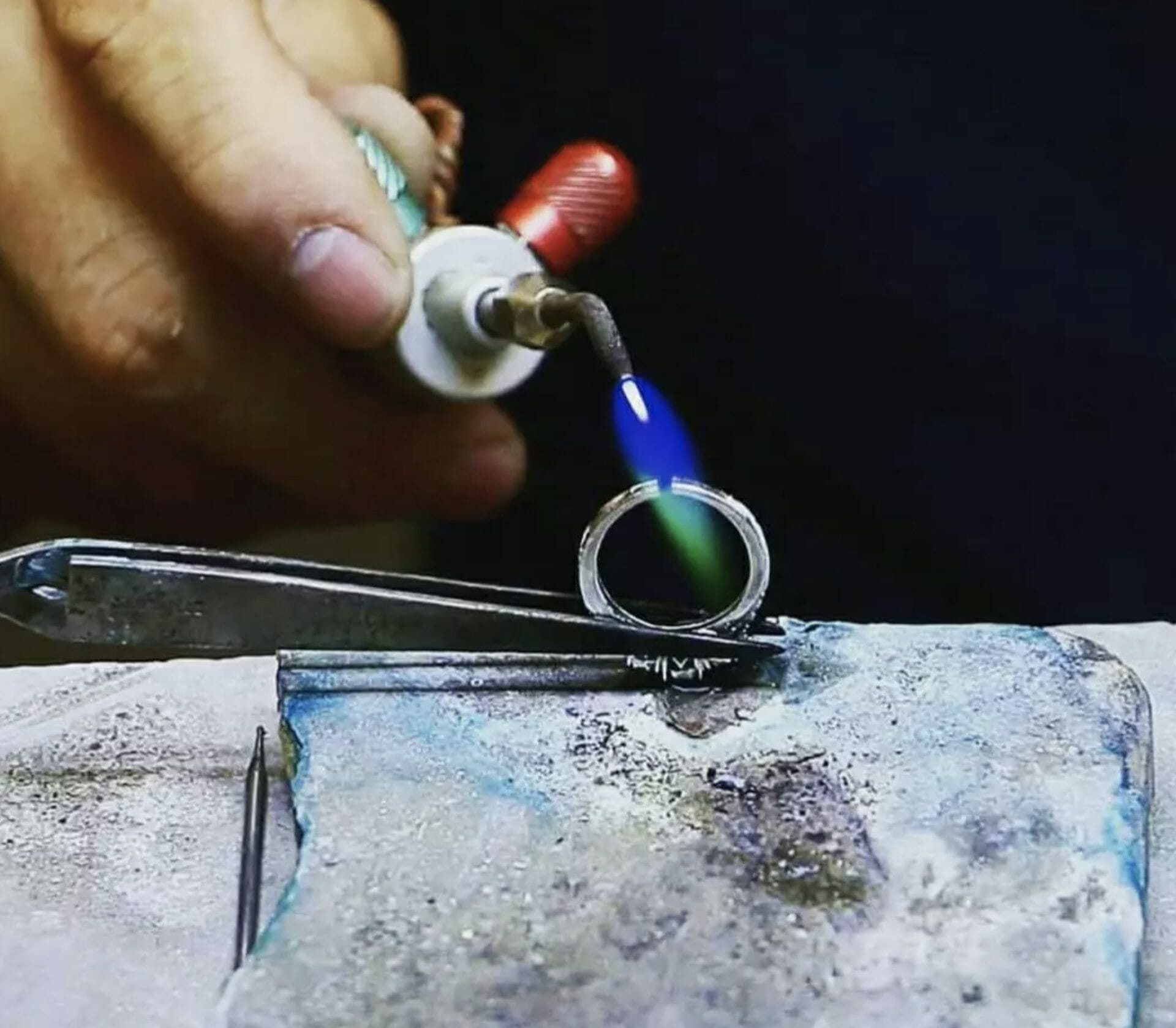 Resize stainless steel ring