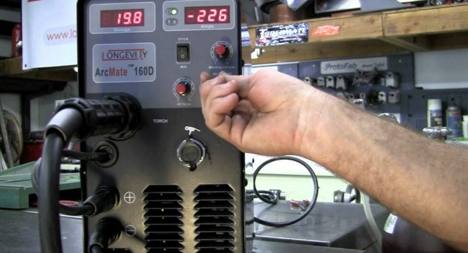 Setting up the Welding Equipment