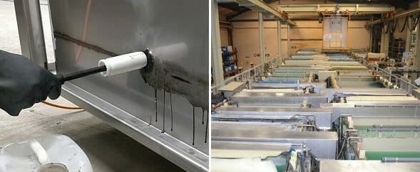 The Electro Cleaning Process