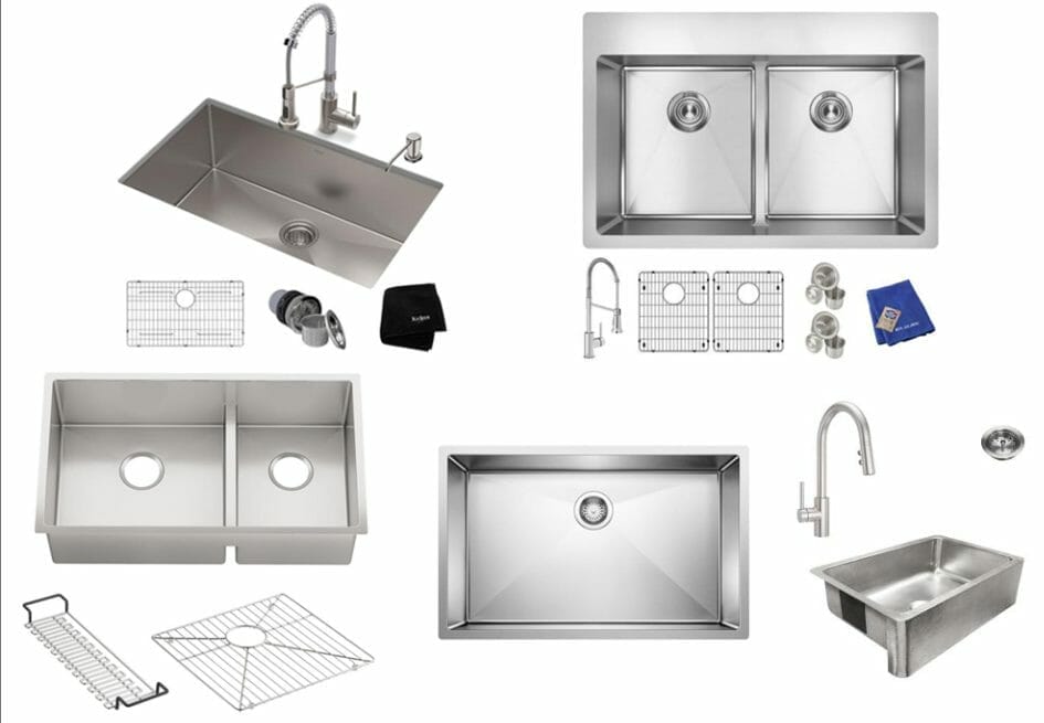 Types of Stainless Steel Sinks