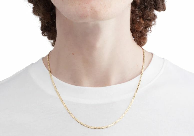 Types of Wheat Chain Stainless Steel Necklaces Available