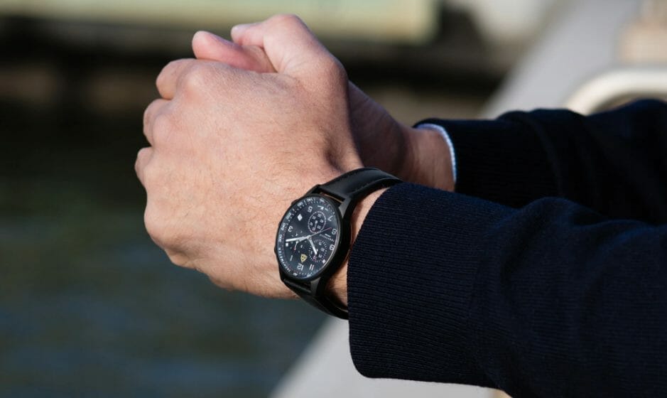 Upgrade Your Style with Neutra Chronograph Black Stainless Steel Mesh Watch