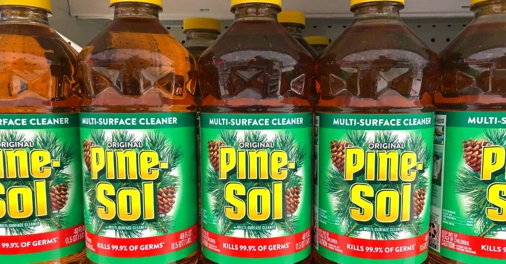 Using Pine-Sol on Stainless Steel Batch Cans