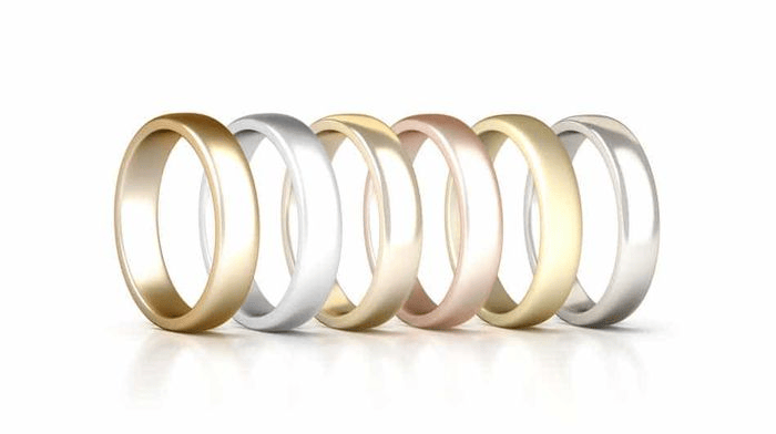 White Gold vs Stainless Steel Appearance