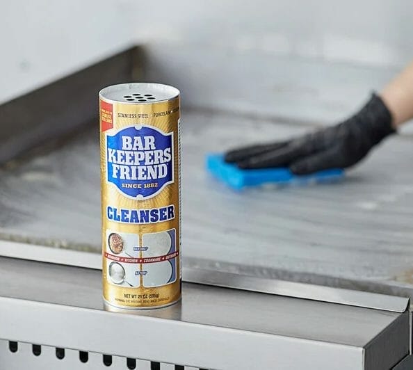 Benefits of using Bar Keepers Friend stainless steel cleaner