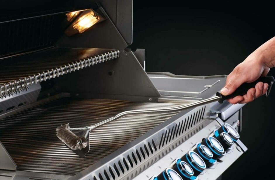 Cleaning the Stainless Steel Griddle