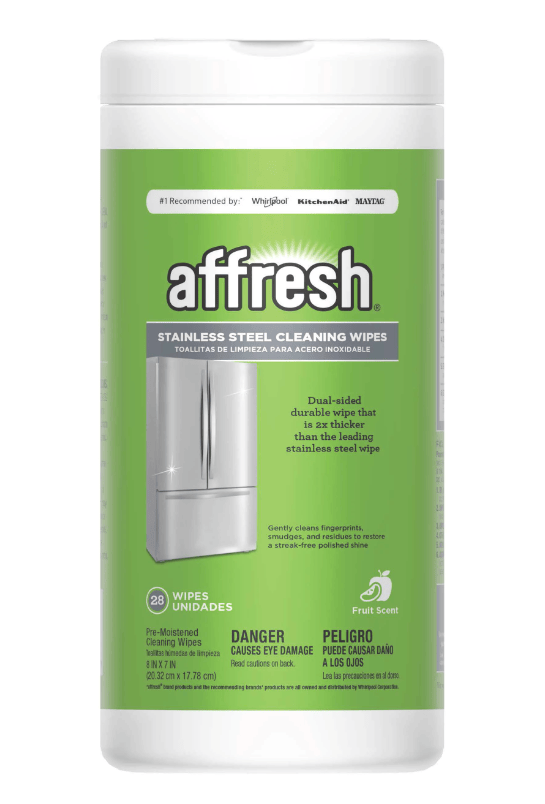 Effortless Shine with Affresh Stainless Steel Cleaning Wipes