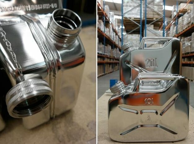 Features of Our Stainless Steel Jerry Cans