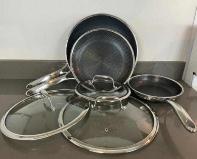 Hexclad vs Stainless Steel Construction and Design