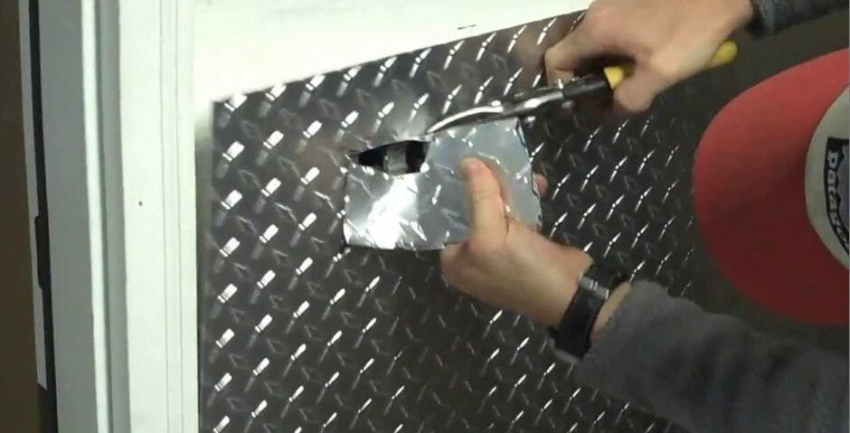 How to Install Checkered Stainless Steel Plates