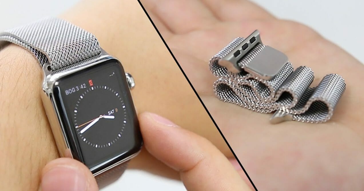 How to Install a Stainless Steel Mesh Apple Watch Band