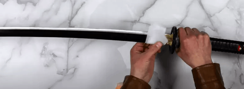 Maintaining the Sharpness of a Stainless Steel Sword