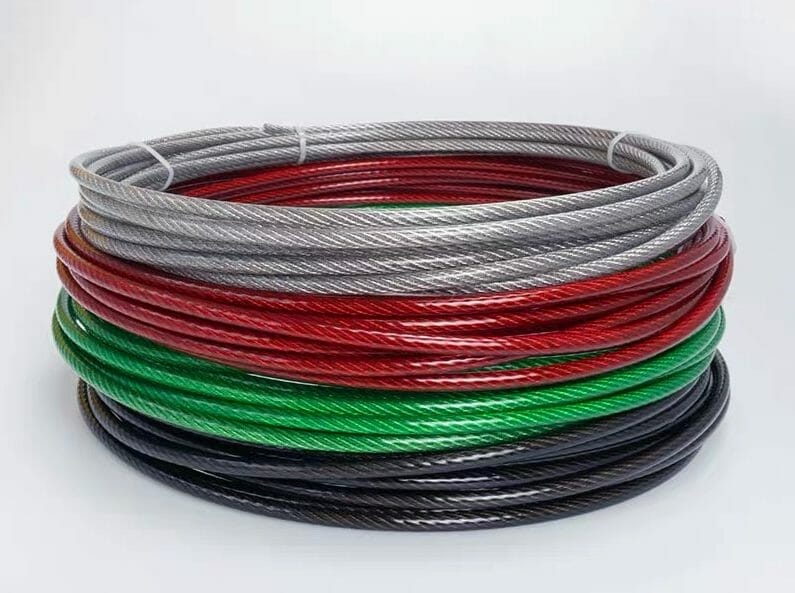 Maintenance and Care for 132 Vinyl Coated Stainless Steel Cable