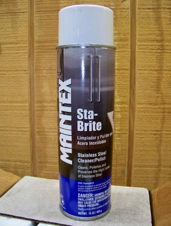Maintex Stainless Steel & Granite Cleaner Sparkling Results