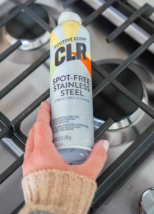 Say Goodbye to Streaks with CLR Stainless Steel Cleaner