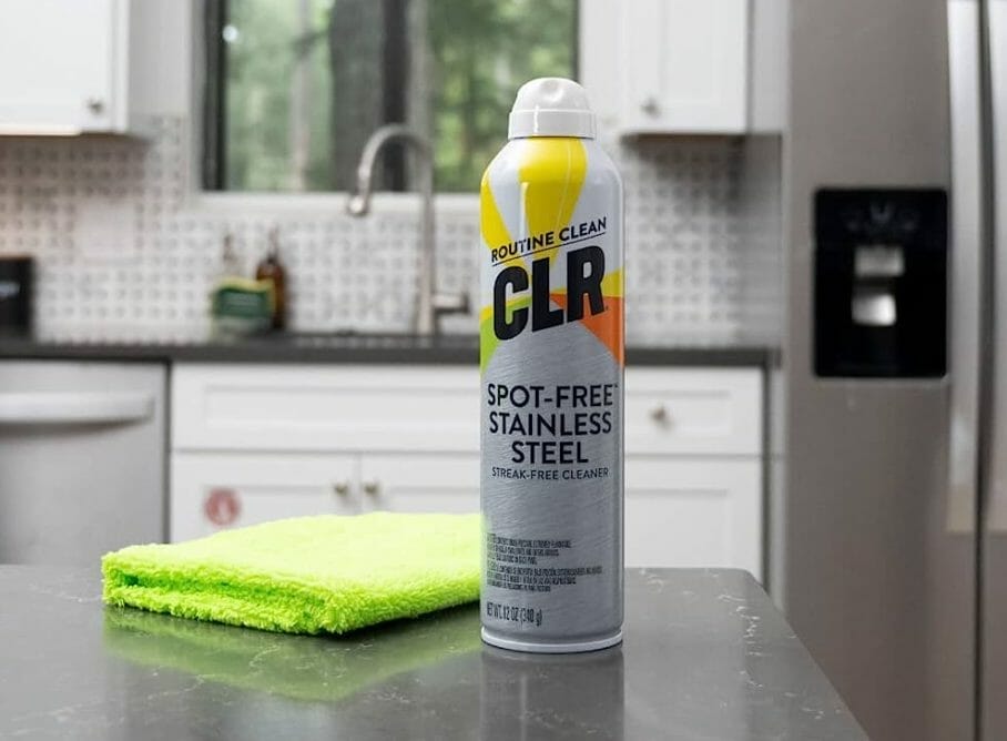 Spotless with CLR Stainless Steel Cleaner - Best Choice