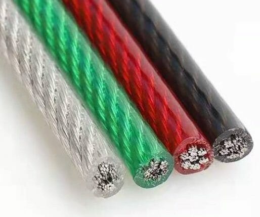 Strength and Durability of 132 Vinyl Coated Stainless Steel Cable