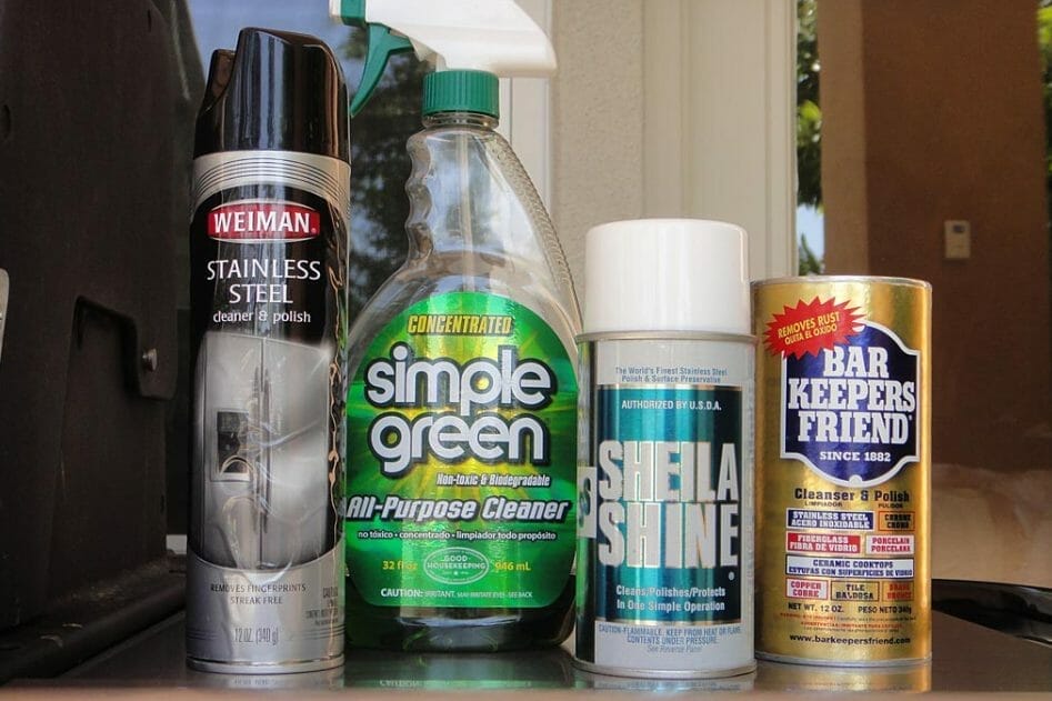 Types of Stainless Steel Surface Cleaners