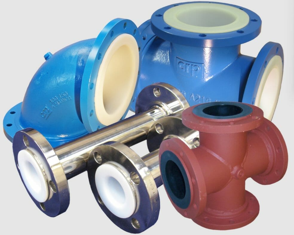 Applications of PTFE Lined Stainless Steel Pipes