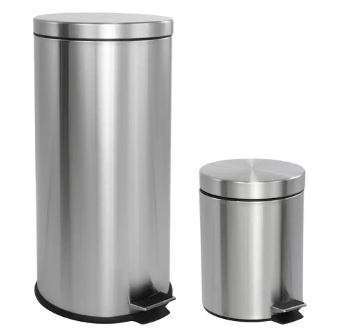Bed Bath and Beyond Stainless Steel Trash Can Collection