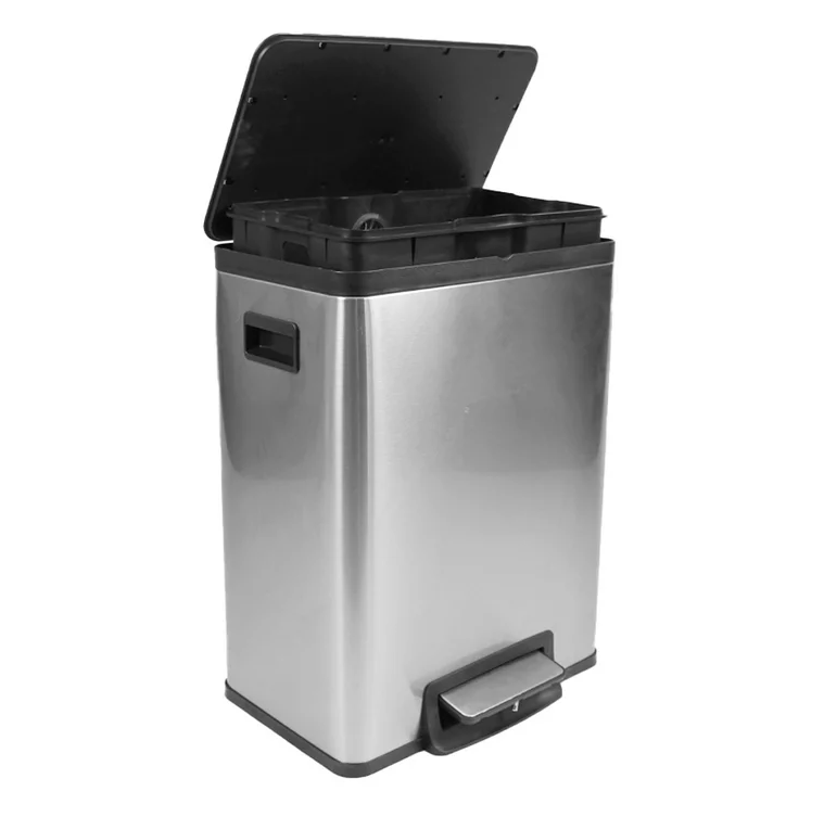Better Homes & Gardens Stainless Steel Kitchen Trash Can