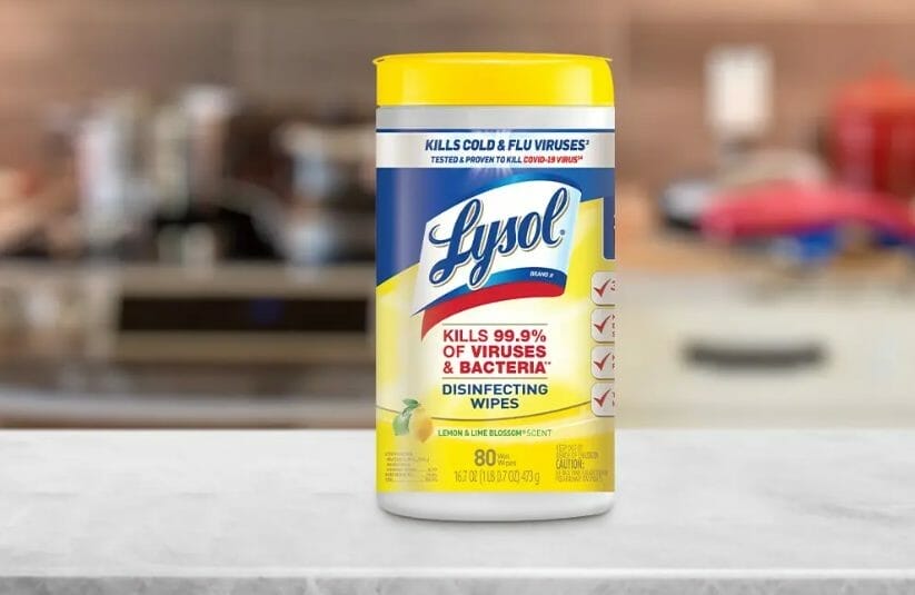 Can Lysol Wipes Safely Clean Stainless Steel