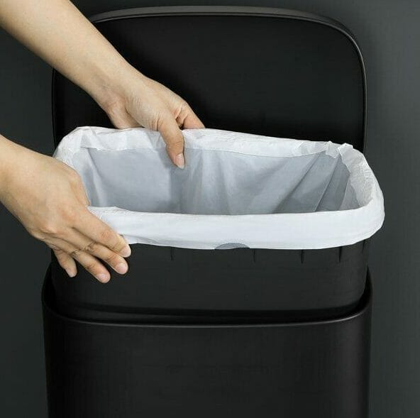 Convenient Garbage Bag Placement