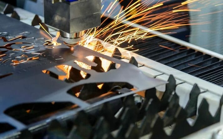 Cutting and Shaping Stainless Steel Sheet with Holes