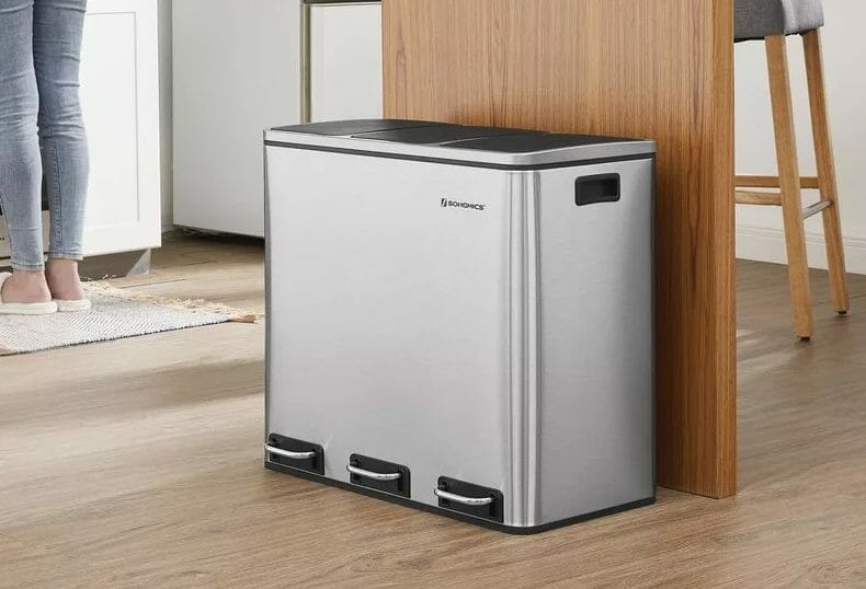 Extra Large Stainless Steel Trash Can Upgrade Your Space