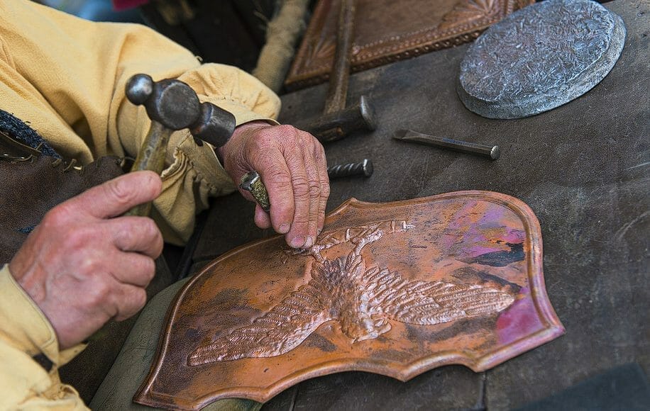 Sheet Copper in Arts and Crafts