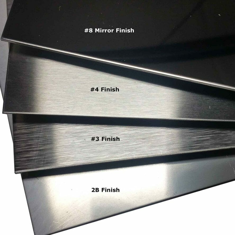 Stainless Steel Sheet Metal Finishes
