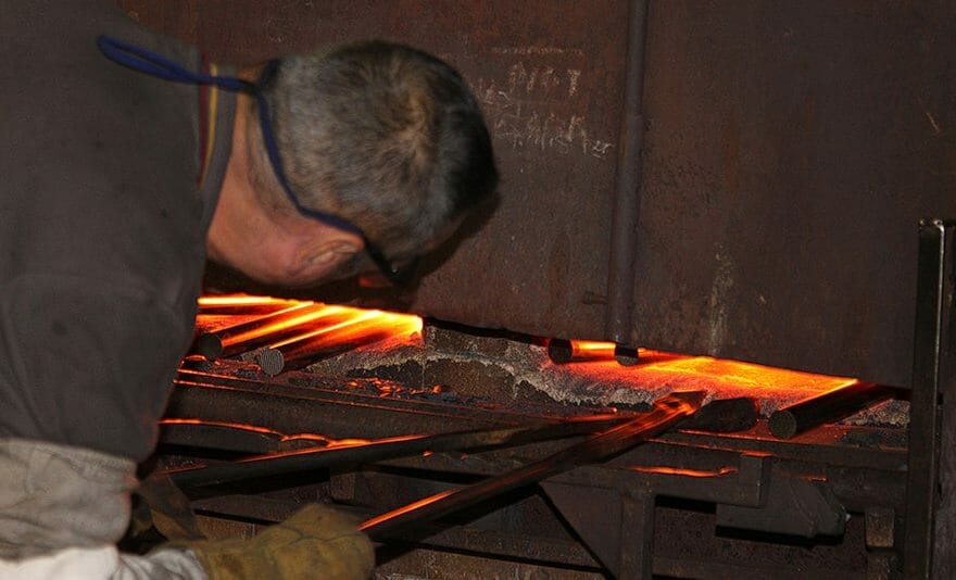 The Production Process of Round Steel