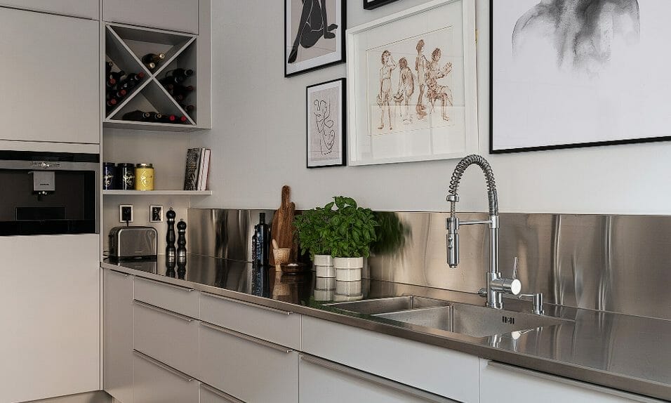 Transform Your Home with a Chic Brushed Stainless Steel Finish