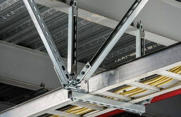 Unistrut Aluminum Angle Adding Structural Support and Precision