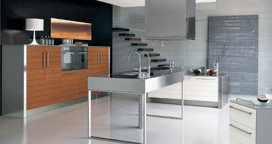 Chrome Plated Stainless Steel in Interior Design